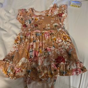 Posh Peanut romper dress, 6-12 Months